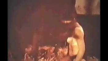 Classic sex video showcasing a well-hung stud