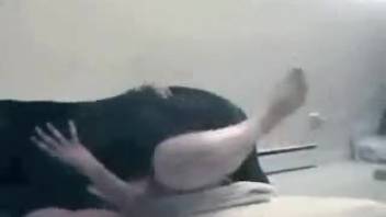 Video of missionary position sex with an obedient bestiality lover
