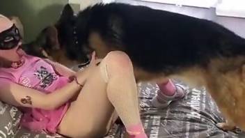 Slutty blonde babe shares raw dog perversions in sexy scenes