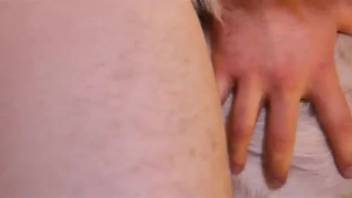 Guy employs his flawless dick to bang a deranged monster