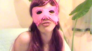 Fiery-haired woman is dominated by her perverted ebony pup