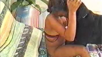 Sultry brunette in cowgirl position with a beast-loving enthusiast